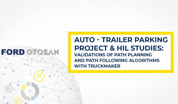 [Translate to 中文:] [Translate to english:] Auto – Trailer Parking Project & HIL Studies - Validations of path planning and path following algorithms with TruckMaker