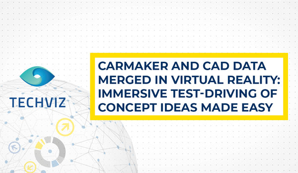 [Translate to 中文:] [Translate to english:] CarMaker and CAD Data Merged in Virtual Reality - Immersive test-driving of concept ideas made easy