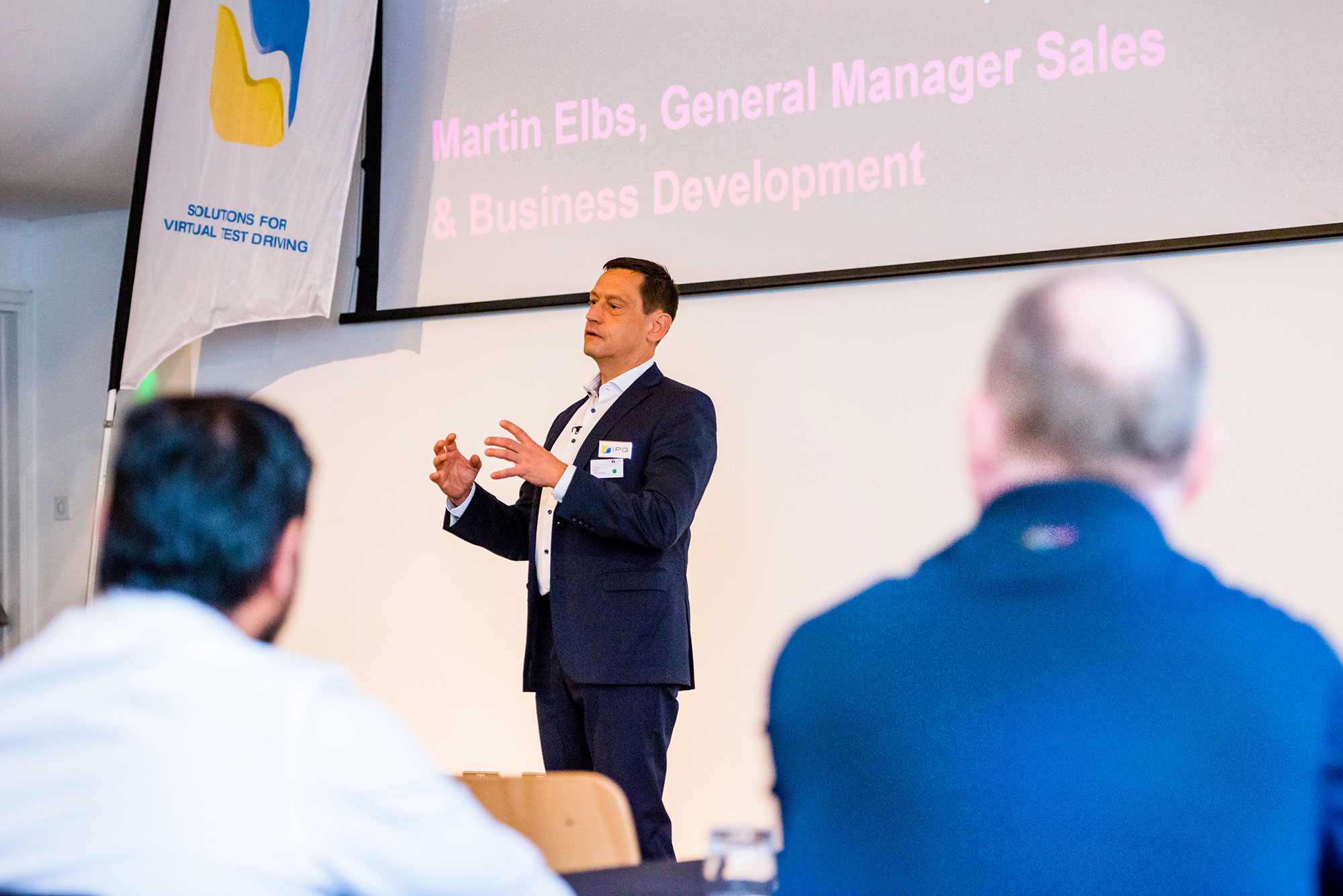 Martin Elbs, General Manager Sales & Business Development at IPG Automotive GmbH, stressed the importance of virtual vehicle development in his presentation. 